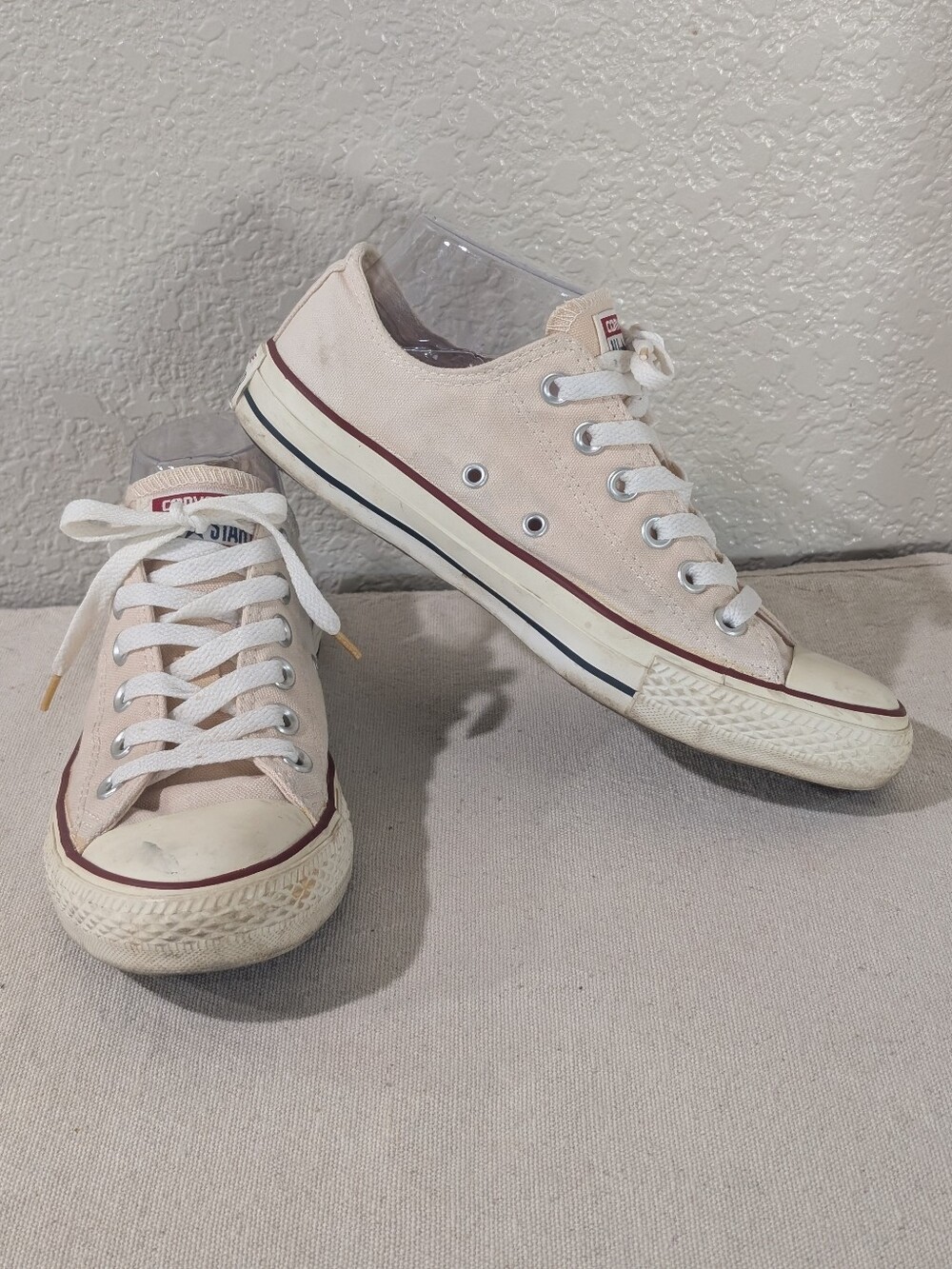 Converse Chuck Taylor All Star Shoes Sneakers Mens 6 Womens 8 M7652 Beige Unisex